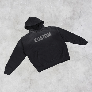 Sudadera con Capucha Unisex Vintage de Color Sólido con Diseño Estampado, Tejido de Poliéster/Algodón, Corte Holgado, Cierre de Cremallera, Logotipo Personalizado en la Parte Delantera - Product Image 3