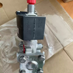Vanne solénoïde ASCO 220VAC 24VDC à trois voies, type piloté, pour vapeur, eau, air, hydrogène, oxygène - Product Image 5