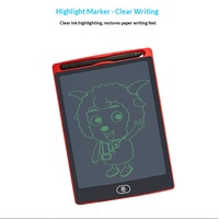 Tablette de dessin LCD pour enfants, jouet de peinture, tableau d'écriture électronique pour l'éducation précoce, tableau noir interactif 8,5/8,2 pouces