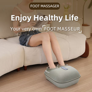 गर्मी 3 डी वायु संपीड़न के साथ इलेक्ट्रिक पैर मालिश मशीन घर के उपयोग के लिए दर्द राहत के आसपास पूर्ण लपेटें - Product Image 2