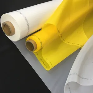 factory polyester silk screen printing mesh textile fabric for printing machine