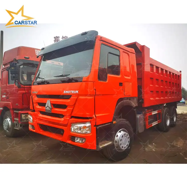 Sinotruk Howo 6X4 30 Ton 10 Wielen Dump Truck Export Naar Rusland