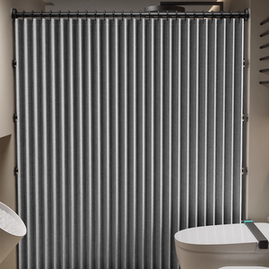 <span class=keywords><strong>Rideau</strong></span> <span class=keywords><strong>de</strong></span> <span class=keywords><strong>douche</strong></span> invisible INVISIFOLD à double face, segmenté, magnétique, anti-moisissure, antibactérien, écologique, durable - Product Image 5