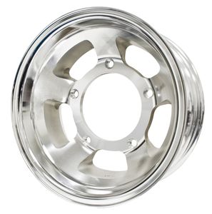 Rueda todoterreno de aluminio con acabado de máquina de alta calidad de mecanizado CNC personalizado - Product Image 1