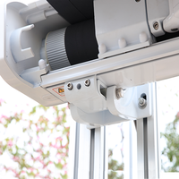 Auvents extérieurs motorisés rétractables automatiques modernes en alliage d'aluminium de haute qualité, personnalisés, durables et imperméables