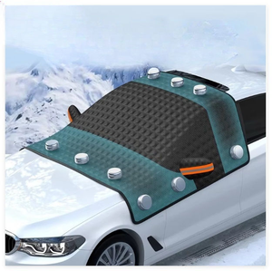 Housse de protection extérieure imperméable pour <span class=keywords><strong>pare</strong></span>-<span class=keywords><strong>brise</strong></span> de voiture en film d'<span class=keywords><strong>aluminium</strong></span>, anti-neige, anti-givre, anti-soleil pour véhicules - Product Image 5