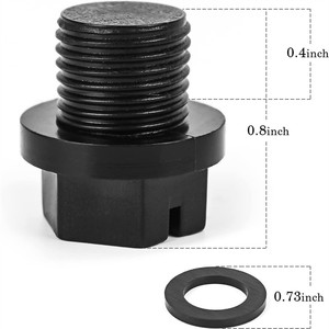 Bouchon de tube de pompe de piscine Hayward Spx1700fg avec joint, 0,8 pouce, résistant à la corrosion, accessoire pour piscine - Product Image 1