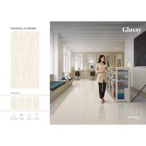 Grey Marble Look Porcelain Tiles 600x1200mm Glossy Glazed Wall Floor Tiles For Bathroom - Product Image 4