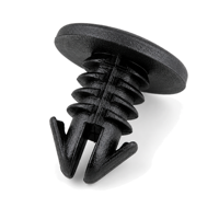 Clips de fixation en plastique ABS/PC/PA66 moulés par injection sur mesure, pièces de précision OEM avec une tolérance de 0,01-0,05 mm