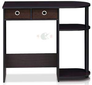 <span class=keywords><strong>Bureau</strong></span> de jeu de 31,5 pouces avec étagères latérales et boîte de rangement, table d'ordinateur pour le <span class=keywords><strong>bureau</strong></span> à domicile - Product Image 3