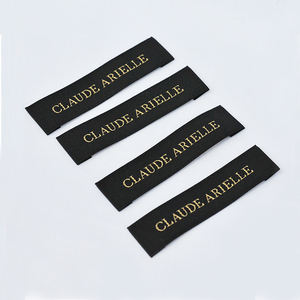 Custom Geweven Kleding Labels Naaien Tags Etiquetas Tejidas Para De Ropa Kledingstuk Merk Damast Geweven Label Voor Kleding - Product Image 3