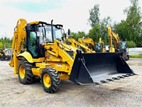 Chargeuse-pelleteuse haute performance FLB468-II LOVOL avec joystick hydraulique, tracteur 4x4, chargeuse-pelleteuse avec bras télescopique