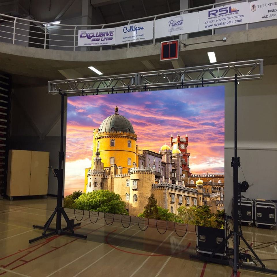 Led Display Hig Resolution High Resolution P3.91 8K HDR10+ Indoor Rental LED Display Screen with ...