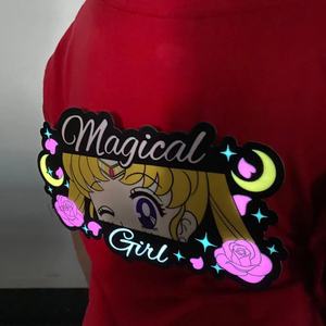 EL Sound Activated <strong>Halloween</strong> <strong>t</strong> <strong>Shirts</strong> Applies to Any Clothing Electroluminescent Panel Removable <strong>T</strong>-<strong>shirt</strong> Luminescent Panel - Product Image 3