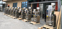 Pompe de remplissage automatique électrique à trois soudures latérales et soudure centrale pour boissons et aliments, pour sacs en plastique/feuille et sachets, avec moteur à vitesse variable, haute performance