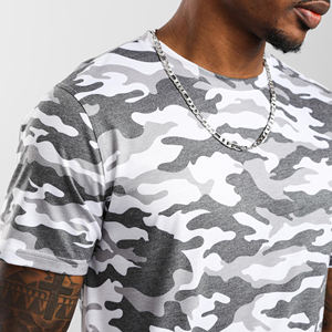 2026 T-shirt long 100% coton imprimé à carreaux Core Lightweight Crew Quick Dry pour homme - Product Image 5