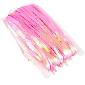 Rideau à franges en feuille métallisée irisée 1x2m, Décoration murale de fond pour fête d'anniversaire, Décoration de salle de mariage, Guirlande colorée - Product Image 5