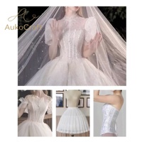 Nouvelle collection 2026 ODM : Tulle en maille spirale Rigilene extensible et structurée pour robes africaines et de cérémonie