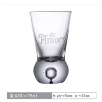 Verre à whisky vintage en cristal unique, style années 70, forme inhabituelle, article déstocké, qualité supérieure