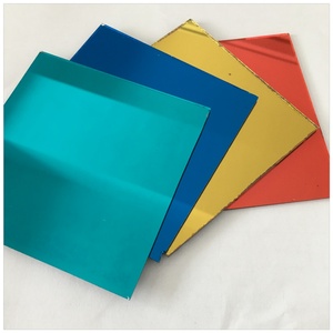 Miroir teinté double couche en gros, feuille de verre miroir en aluminium coloré transparent de 2mm, 3mm, 4mm, 5mm, 6mm - Product Image 2