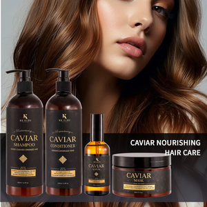 Champú Profesional de Caviar Orgánico con Ingredientes Naturales, Hidratante y de Limpieza Profunda, 500 ml a Granel <span class=keywords><strong>para</strong></span> Cabello Dañado - Product Image 1