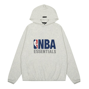Sudadera de Diseño Conjunto con Círculos Estampados y Dobladillos Reforzados, Corte Holgado con Capucha - Product Image 2