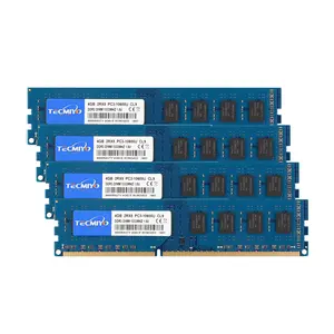 Hot selling cheap 4GB DDR3 memoria Ram PC3 10600U 1333MHZ non ECC unberffered Green desktop ram computer memory