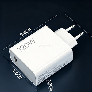 Productos Más Vendidos, Cargador QC3.0 de 120W, Enchufe de Carga para Teléfono Móvil con Estándar Europeo Original, Kit de Carga Rápida para Portátil - Product Image 5