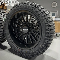 Jantes forgées chromées concaves 24x14 26x16 28x14 8x165.1 8x6.5 Deep Dish pour Dodge Ram 3500 et Chevrolet Silverado 3500 4x4