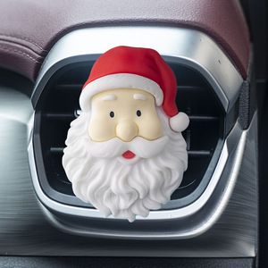 Diffuseur de parfum moderne pour voiture de Noël, décoration de grille d'aération en résine, aromathérapie avec élimination des odeurs et sans électricité requise - Product Image 2