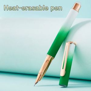 ปากกาหมึกซึมโลหะไล่เฉดสีแบบลบได้ ขนาด 0.5 มม. รุ่น Slightly Oblique Novelty พร้อมถุงหมึกแบบสองหัว สำหรับนักเรียนและสำนักงาน - Product Image 4