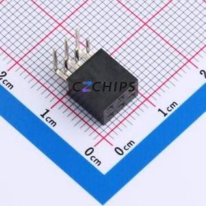 HC-PM254-8.5H-2x3PW-02A Pin Socket Bent Lead Through Hole,P=2.54mm Connector 2x3P 2.54mm 2.54mm Square Hole - Product Image 1