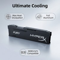 Dissipateur thermique en aluminium pour mémoire RAM DDR4 DDR5, gilet de refroidissement, OEM disponible