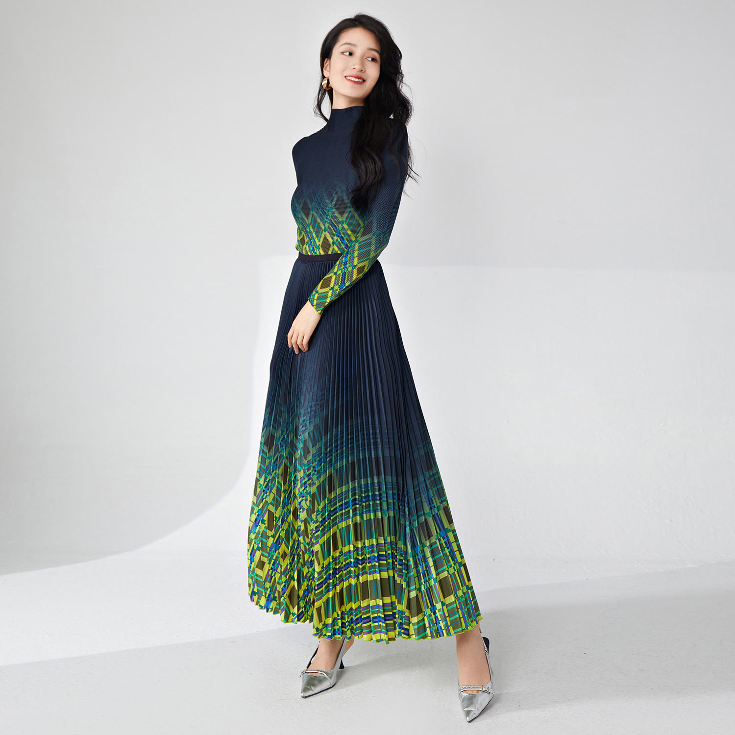 สีเขียว