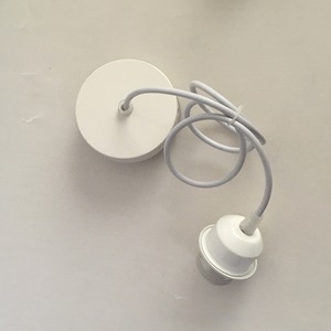 Portalámparas E27 con Cable de 2 Metros, Placa de Techo, Accesorio para Lámpara Colgante, para Dormitorio, Comedor - Product Image 2