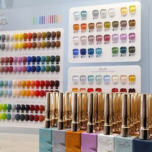 60 색 젤 폴란드어 세트 다른 색 병 네일 아트 전체 세트 네일 젤 폴란드어 컬러 카드 - Product Image 2