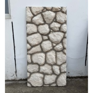 Pierres artificielles <span class=keywords><strong>pour</strong></span> jardin, panneaux muraux en <span class=keywords><strong>pierre</strong></span> PU imitation, panneaux muraux <span class=keywords><strong>pour</strong></span> décoration intérieure et extérieure, contour de cheminée - Product Image 2