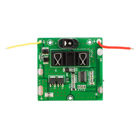 BMS 5S 18V 21V 12A Li-ion 18650 carte de Protection de Charge de batterie Protection contre les surcharges/courts-circuits avec connecteur cc pour perceuse