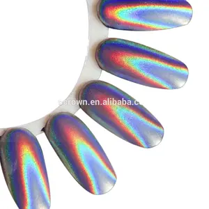 Spectra flair-pigmento holográfico, polvo cosmético para uñas