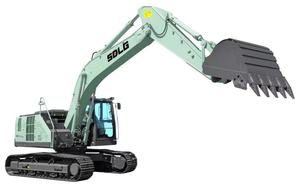 Nueva excavadora sobre orugas eléctrica de 23 toneladas Excavadora E6225HEV con alta calidad - Product Image 4