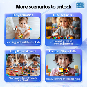 Moyu dễ dàng 1x2x3 1x3x3 2x2x3 tốc độ <span class=keywords><strong>Cube</strong></span> cubing lớp học nhựa đen CUBO magico Câu Đố não trêu ghẹo trẻ em Đồ chơi với gạch - Product Image 5