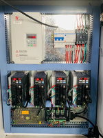 Changeur d'outils automatique linéaire (ATC) pour machine de fraisage CNC pour le travail du bois 1300*2500*300mm, moteur Syntec, pompe à engrenages
