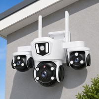 Cámara de Seguridad WiFi Exterior Tipo Bala 1080P IP66 Impermeable con Sensor CMOS, Visión Nocturna, H.264, Detección de Movimiento y Alarma