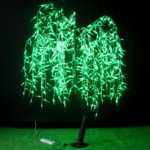 Giáng Sinh Liễu Khóc Cây Ánh Sáng Trắng Ánh Sáng Kỳ Nghỉ 5440Pcs Quyến Rũ Ngoài Trời Trang Trí Sân Vườn H3.5 * Dia3.0M - Product Image 5