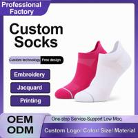 Chaussettes de compression sportives pour la course à pied, marathon, soutien du mollet, chaussettes athlétiques 20-30 mmHg respirantes pour hommes et femmes