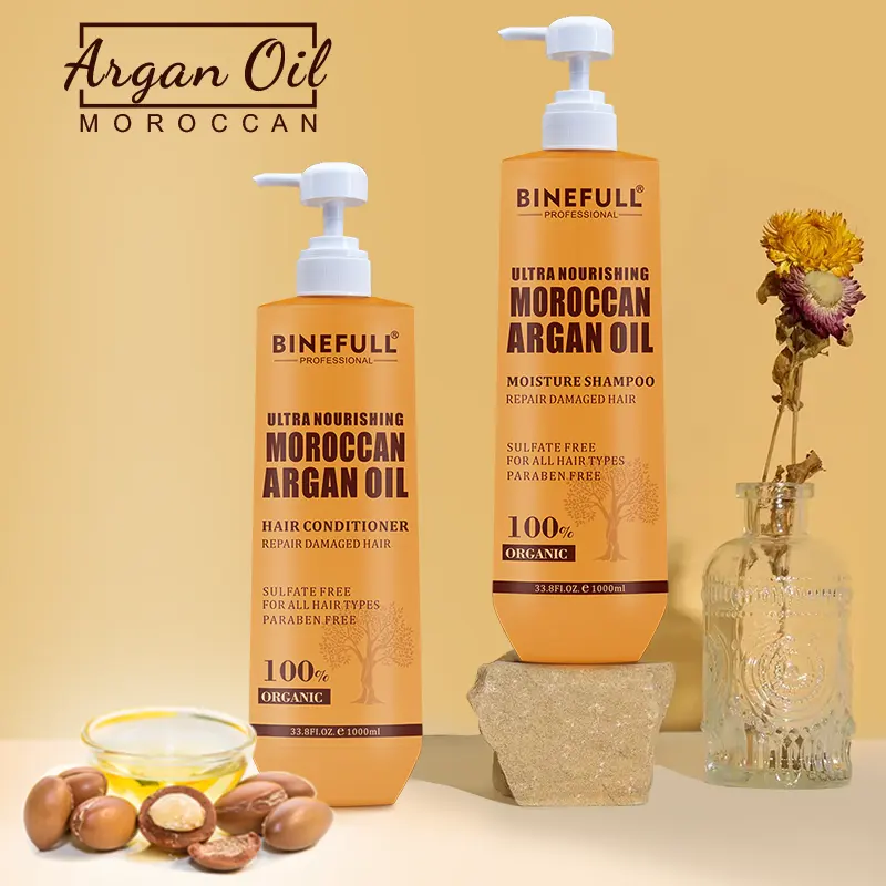 Bán Buôn Sulfate Miễn Phí Dầu Gội Và Điều Hòa Nhãn Hiệu Riêng Tóc Màu Đen Dầu Gội Dầu Argan Dầu Gội Hữu Cơ Unisex Người Lớn Dịch Vụ