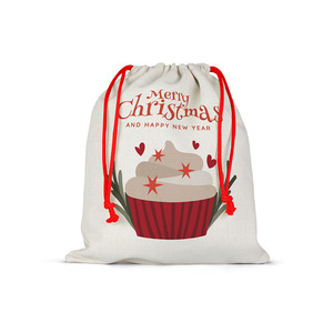 <span class=keywords><strong>Sac</strong></span> <span class=keywords><strong>à</strong></span> <span class=keywords><strong>dos</strong></span> de sport en coton imprimé personnalisé de haute qualité avec cordon en coton - Product Image 2