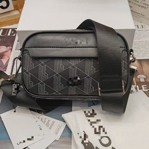 Borsa a Tracolla Sportiva da <span class=keywords><strong>Uomo</strong></span> alla Moda, Traspirante, Impermeabile e Antibatterica, con Motivo a Righe in PU - Product Image 2