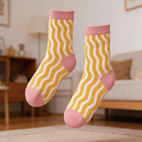 Chaussettes de massage pour fasciite plantaire pour hommes, hauteur genou, couleur menthe, tricotées, design hiver, antibactériennes, décontractées, en coton doux, avec motif en relief