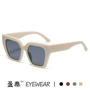 Eyewear Square Sunglasses UV400 PC <b>Frame</b> Unisex Fashion Sun Protection - Product Image 3